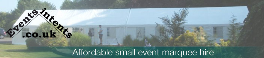 Events In Tents.co.uk - Affordable small event marquee hire